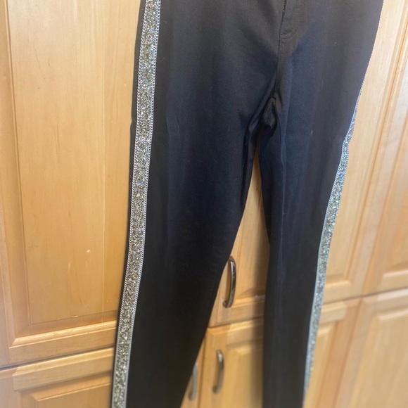 INC International Concepts Black Straight Leg Jeans - Picture 3 of 4